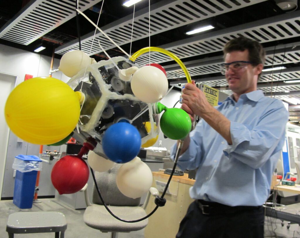 Balloon Robot Testing Hamby